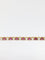 Bracelet Bracelet tennis vintage en or, rubis et diamants 58 Facettes 432
