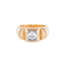 Bague Bague Tank Diamant taille ancienne 58 Facettes 1