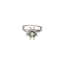 Bague Bague Marguerite en or blanc et diamants 58 Facettes 21248