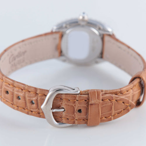 Montre Cartier Montre modèle baignoire diamant 58 Facettes