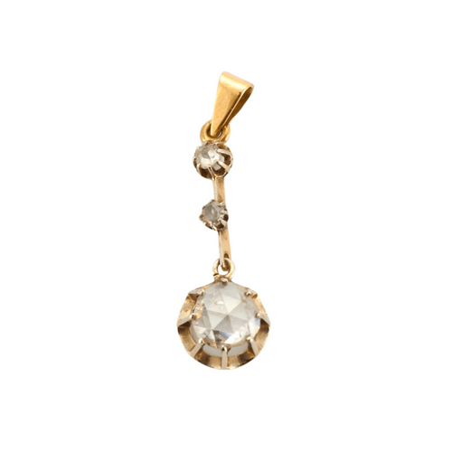 Pendentif Pendentif Diamant taille rose 58 Facettes EL2-100