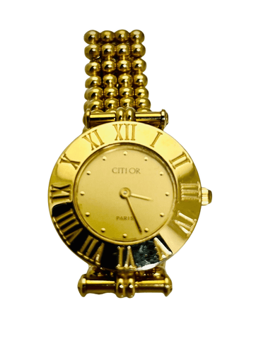 Montre Montre Or jaune CITI OR 58 Facettes