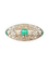 Broche Broche Emeraude de Colombie et Diamants 58 Facettes