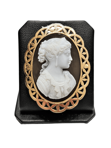 Broche Broche/pendentif camée or jaune 58 Facettes 1-897/8