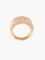 Bague Cartier - bague jonc or jaune et pavage diamants 58 Facettes