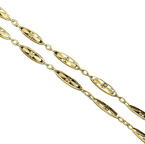 Collier Collier XIXe époque victorienne en or 18k 58 Facettes