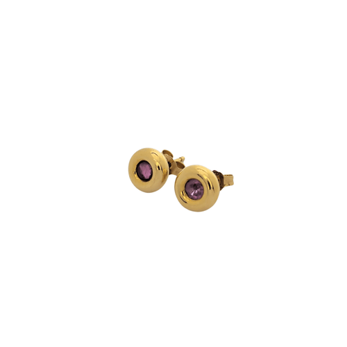 Boucles d'oreilles Boucles d'oreilles or jaune et rubis 58 Facettes 27268