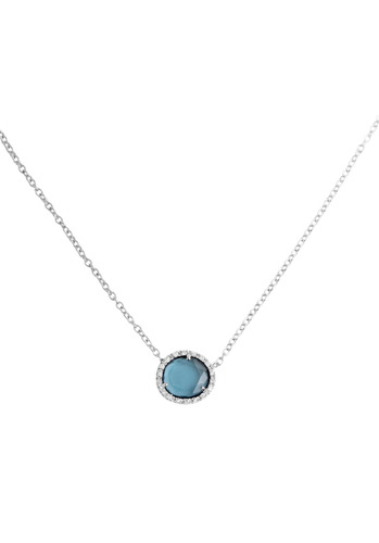 Collier Collier POMELLATO Colpo Di Fulmine Or Blanc 750/1000 58 Facettes 63869-60229