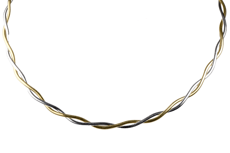 Collier Collier Deux Ors 58 Facettes CLBICC377-99