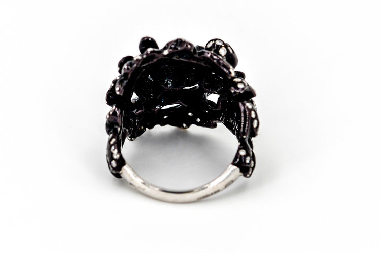 Bague 51 Repossi Bague Nérée Or noir Diamant 58 Facettes 00038GD