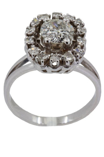 Bague 54 Bague ancienne diamants 58 Facettes 34411