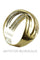 Bague 55 Jonc entrelacé diamants 58 Facettes 3891