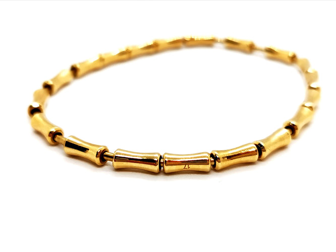 Bracelet Gucci Bracelet Bamboo Or jaune 58 Facettes 1048317CD