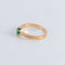 Bague 52 Bague Emeraude épaulée de Diamants 58 Facettes FM64