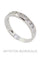 Bague 51 Demi-alliance diamants serti rail 58 Facettes 29951