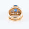 Bague 51 Bague double Saphir Diamants 58 Facettes HS20818