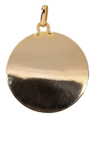 Pendentif Médaille de la Vierge signée Dropsy 58 Facettes 34561