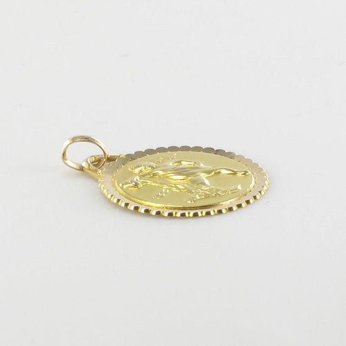 Pendentif Médaille signe astrologique verseau 58 Facettes 16-214
