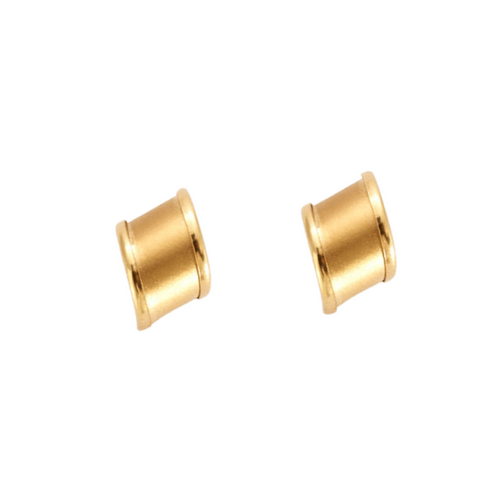 Boucles d'oreilles Paire de Demi Créoles Or Jaune 58 Facettes
