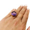Bague 50 Bague Pomellato "Veleno" or rose et améthyste. 58 Facettes 30591