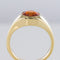 Bague 57 Bague homme grenat spessartite 58 Facettes 18-053