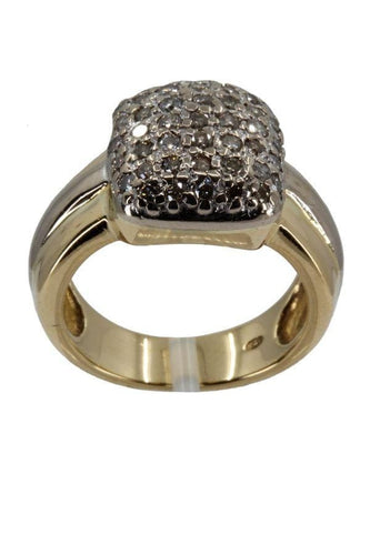 Bague 54 Bague moderne diamants 58 Facettes 35541
