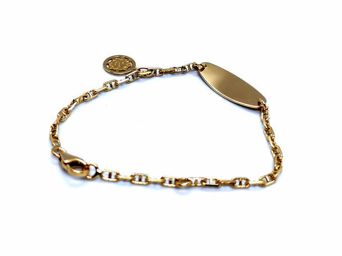 Bracelet Bracelet Gourmette Or jaune 58 Facettes 997384CN