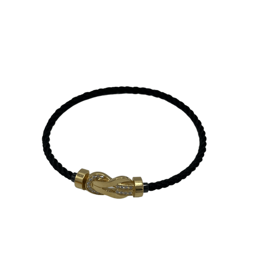 Bracelet FRED - Bracelet Chance Infinie or et diamants 58 Facettes 096329024472