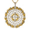 Pendentif Pendentif diamants rosace 58 Facettes 13-069-7402260