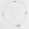 Bracelet Bracelet fin or jaune et rubis 58 Facettes 21-381