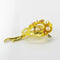 Broche Broche vintage or perle rubis 58 Facettes 17-055