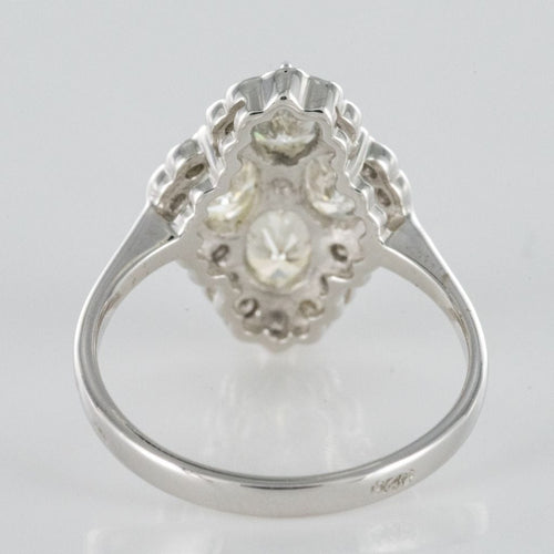 Bague 52 Bague Diamants esprit marquise 58 Facettes 11-166-4023110-52