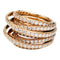 Bague 52 Bague de Grisogono "Allegra" en or rose et diamants. 58 Facettes 30547