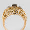 Bague 55 Bague vintage fils d'or rose et diamants 58 Facettes 14-185-55