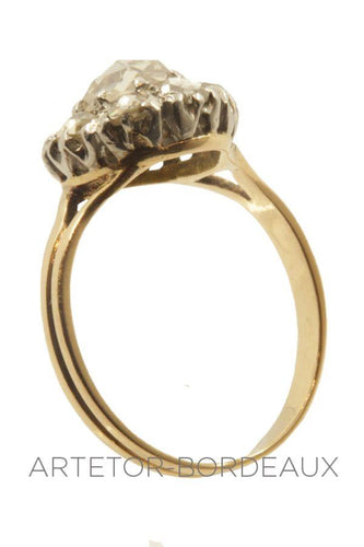 Bague Bague ancienne diamants 58 Facettes