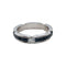 Bague 56 Bague Chanel modèle "Ultra" en or blanc, céramique noire, diamant. 58 Facettes 28877-1