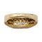 Bague 53 Bague Cartier chevalière en or jaune et diamants. 58 Facettes 29847-1