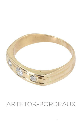Bague 59 Bague diamants moderne 58 Facettes 32771