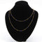Collier Sautoir en or et perles de lapis lazuli 58 Facettes 21-040