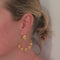 Boucles d'oreilles Boucles d'oreilles créoles masques 58 Facettes DEBO5