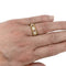 Bague 50 Bague bandeau Buccellati, "Fusi", deux ors, rubis. 58 Facettes 30332