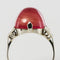 Bague 53 Bague Calcédoine pain de sucre et Diamants 58 Facettes 17-261-53-1