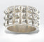Bague Bague Hermès modèle espionne en argent 58 Facettes 0