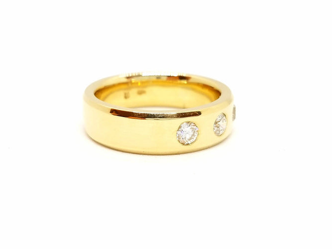 Bague 62 Bague Or jaune Diamant 58 Facettes 740212CN