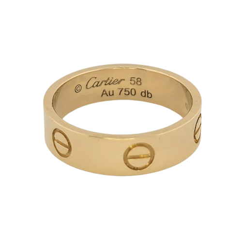 Bague Cartier - bague Love or jaune 58 Facettes 25656