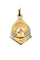 Pendentif Médaille Vierge 58 Facettes 31521