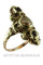 Bague 56 Bague ancienne perle et grenats 58 Facettes 21521
