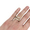 Bague 53 Bagues Chaumet modèle "Tango" en or jaune, diamants. 58 Facettes 29010-1