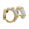 Boucles d'oreilles Boucles d'oreilles Fred, "Isaure", 2 tons d'or et platine, serties diamants. 58 Facettes 28387