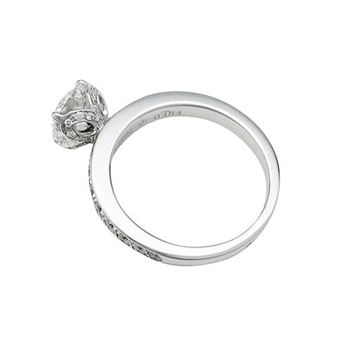 Bague 54 Bague Fred "Delphine" en platine, diamant de 1,50 carat. 58 Facettes 30404